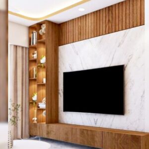 TV-wall-design-with-Cupboard